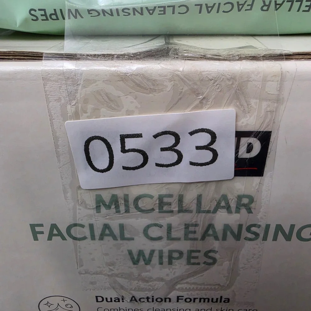 Kirkland Micellar Facial Cleansing Wipes 180ct Green 2 Sided Plus + Bonus Wipes